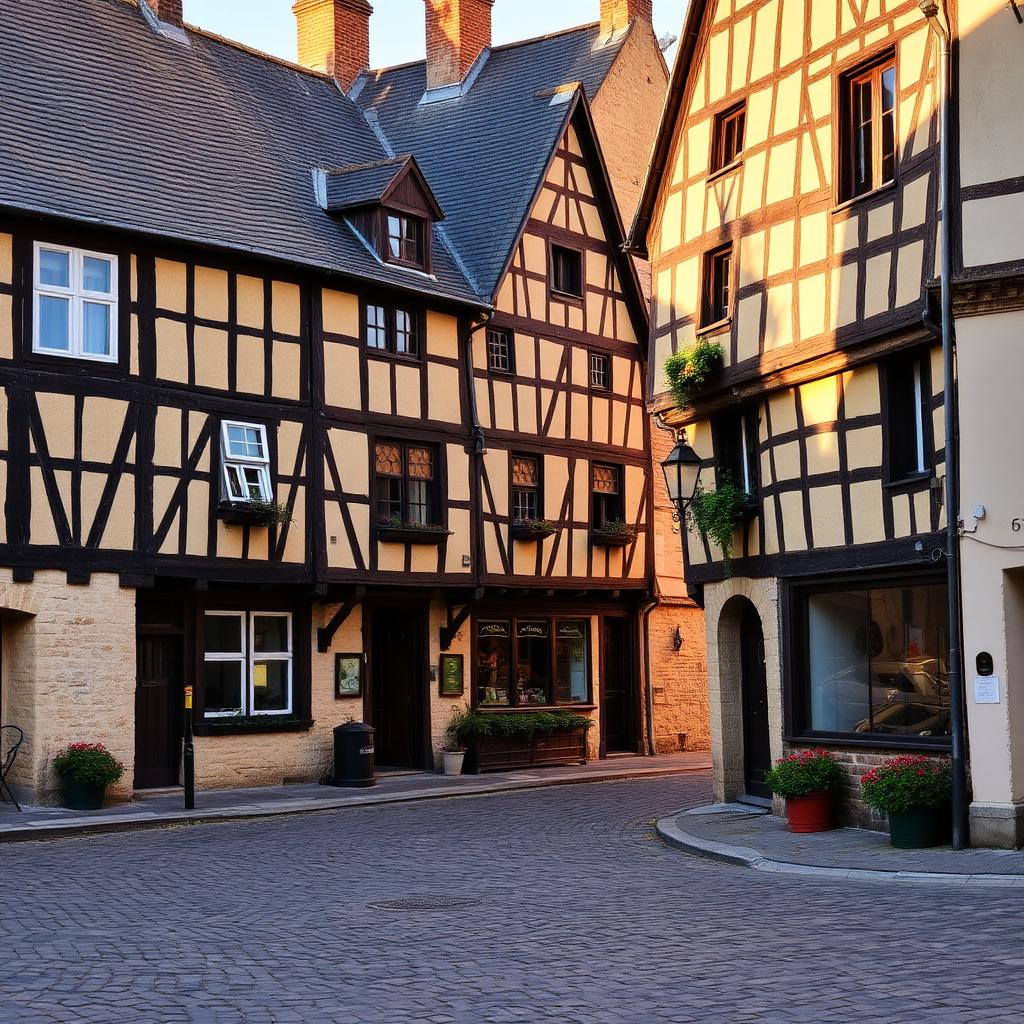 Ruelle pavée du vieux Rennes